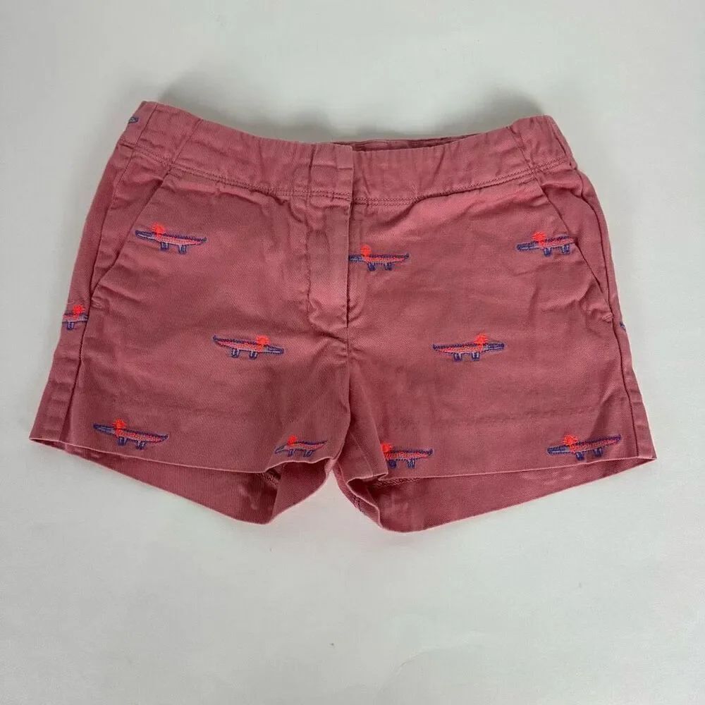 Crewcuts Girls' Frankie short size 8 Alligator print